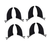 VALICLUD 8pezzi Horn Hair Clips Per Halloween Accessori Cosplay Design Diavolo Per e Masquerade e Facili Indossare Per Festivi