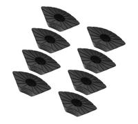 VALICLUD 8pezzi Punta di Ricambio Antiscivolo per Bastoncini da Passeggio Manicotti per Piedi per Stampelle Protezione da Fango e Usura Leggero e Durevole Adatto per Terreno