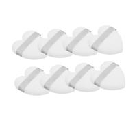 VALICLUD 8pezzi Spugna per Cipria Forma di Cuore di Spugne per Trucco Strumenti per Trucco per Applicare Fondotinta Cipria in Polvere Libera Portatile per Uso Quotidiano