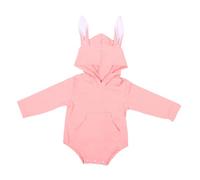 VALICLUD Abito Da Asciugatura Del Coniglietto Di Pasqua I Vestiti Del Coniglietto Del Speghirt Pmer Bunny Outfit Per Pagliaccetti Interi Per Neonati Rosa Cotone