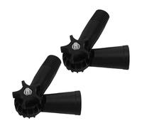 VALICLUD Adattatore Angolare Girevole per Asta di Prolunga 2 Pezzi Connettore Filettato in Plastica Robusta Attacco Multiutensile per Spazzole e Pennelli per Pulizia di Finestre e