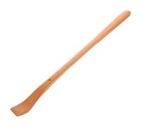 VALICLUD Afferratore Posteriore Calzascarpe Per Anziani a Lunga Portata Grattaschiena Calzascarpe a Manico Lungo Per Anziani Lungo Calzascarpe in Legno Scratcher Di Legno Cachi