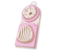 VALICLUD Affettatrice Multi per Uova e Frutta Cutter Inossidabile Design Cucina Colore Rosa