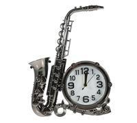 VALICLUD Alarm Clock Retro Forma Decorativo per Scrivania Batteria Colori Casual per Camera da e Casa Design Unico e Moderno Colore Casuale Colore Casuale