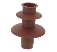 VALICLUD Albero a Spirale in Plastica per Fontana di Cioccolato a Doppio Strato, Pezzo di Ricambio Facile da Installare per Fontana di Cioccolato Domestica