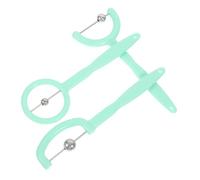 VALICLUD Allenatore per Forza della Bocca in Plastica Sicura e Acciaio Inossidabile Strumento per Esercizi sulla Punta della Lingua Kit di Stimolazione Orale per Ragazzo Ragazza e Logopedia