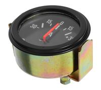 VALICLUD Amperometro Analogico per Auto e Camion 12v-24v da 30a Quadrante a Lancetta, Contatore di Energia Resistente in Metallo per Monitoraggio Batteria Veicoli Agricoli e Industriali