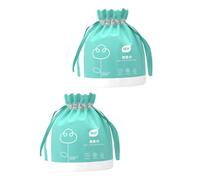 VALICLUD Asciugamani Monouso Per Viso in Cotone Morbido, 2 Pezzi Da 40 Pezzi, Asciugamani Struccanti e Salviette Detergenti Asciutte e Umide, Per Viaggi, Campeggio e Uso Quotidiano