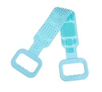 VALICLUD Asciugamano da bagno e asciugamano corpo Indietro scrubber LoofAH macchia Accessori da bagno forniture da bagno telo doccia cintura esfoliante Gel di silice Blue