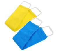VALICLUD Asciugamano Esfoliante Da Bagno Bifacciale Scrub Per La Schiena, Striscia Abrasiva Riutilizzabile Per Massaggio Corpo, Per Uomini e Donne in Doccia, Colori Assortiti