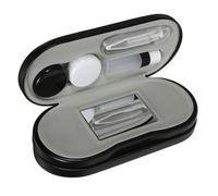 VALICLUD Astuccio Per Lenti Contatto Scatola Per Lenti Contatto Custodia Portatile Per Piccolo e Leggero Materiale in Pu Floccato Antiusura e Salutare