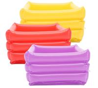 VALICLUD Bacinella Gonfiabile Portatile in Pvc Con Scarico Integrato Piedi Pieghevole Per Viaggi e Uso Domestico Salvaspazio Materiale Sicuro Adatto Pazienti e Famiglie