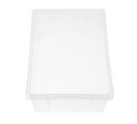 VALICLUD Bacino Quadrato Trasparente per Laboratorio, Contenitore in Plastica per Liquidi Chimici, Vasca Aperta ad Alta Capacità per Esperimenti Scientifici e Didattica