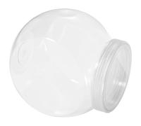 VALICLUD Barattoli di Plastica Trasparenti per Dolci 1500Ml Coperchio Bianco Set da 3 Barattoli Porta Snack Multifunzionali per Casa Conservazione Caramelle Biscotti e Frutta Secca per