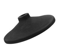 VALICLUD Base Appesantita in Gomma Nera da 1kg per Pali Calcio | Supporto Portatile per Allenamento Sportivo, Design Versatile, Riduce Scivolamenti, Migliora Tecnica e Sicurezza