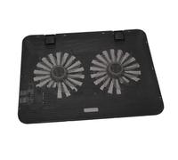 VALICLUD Base di Raffreddamento per Notebook con Ventola, Supporto Regolabile in Abs e Ferro per Dissipazione del Calore, Alza e Porta Notebook per Atmosfera Estiva