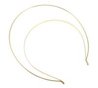 VALICLUD Base per Corona di Fiori in Metallo Copricapo della Dea Maria Doppio Fascia per Capelli da Festa Tiare per Capelli da Sposa Fai da Te per Donne e Ragazze