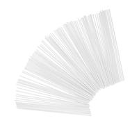 VALICLUD Bastoncini di Carta per Caramelle 20 Cm Set da 100 Pezzi Bastoncini per Marshmallow e Lecca-lecca Fai da Te e Dessert per Feste e Preparazioni Dolciarie