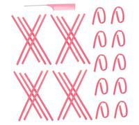 VALICLUD Bigodini Senza Calore Per Capelli Da Donna Bigodini Flessibili Per Capelli Corti e Lunghi Arricciacapelli Senza Calore Per Permanente Naturale Strumenti Per Ricci Morbidi e Stretti