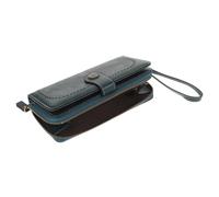 VALICLUD Borsa A Mano in Pelle Cerata E Oleosa Con Cerniera Porta Carte Pochette Da Polso Moda