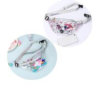 VALICLUD Borsa A Mano Per Donna in Pvc Alla Moda Con Cerniera Per Telefono Chiavi Documenti Occhiali Da Sole Portafoglio Ciclismo E Attività All'aperto