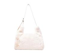 VALICLUD Borsa a Tracolla Borsa a Tracolla in Pelliccia Sintetica Fuzzy Tote Bag Hobo Bag Fluffy Purse Furry Handbag for Women