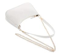 VALICLUD Borsa a Tracolla in Pelle Tote Bag Borsa a Spalla Incrociata Borsetta Per Ragazze Pochette a Tracolla Pu Bianca