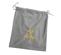 VALICLUD Borsa da Viaggio per Asciugacapelli con Coulisse in Ricamato Sacchetto Protettivo per Phon di Diverse Dimensioni Organizer Pratico per Strumenti Styling Grigio Classico