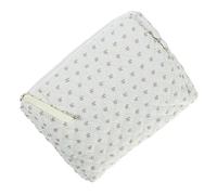 VALICLUD Borsa per trucco trapuntato stampato Articoli da toeletta viaggio spazzola pochette trucchi borsa organizer per il trucco Borsa per cosmetici da toilette multiscomparto tessuto