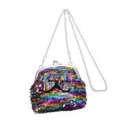 VALICLUD Borsa Piccola Con Paillettes E Design A Fiocco Per Ragazze Alla Moda Per Le Esigenze Di Archiviazione Quotidiane