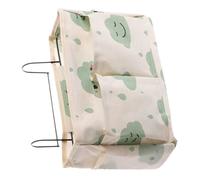 VALICLUD Borsa Portaoggetti Appendibile da Comodino in Tessuto Verde Organizer Sospeso Multifunzione per Letto e Sedia Tasca Portaoggetti per Camera da Letto e Dormitorio