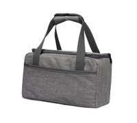 VALICLUD Borsa Termica Porta Pranzo Isolata in Oxford con Manico Robusto e Zip Liscia Tote Bag per Pranzo da Ufficio Picnic e Viaggi Mantiene Caldo e Freddo Capacità Grande Grigia