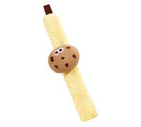 VALICLUD Braccialetto Impermeabile Polsiere Per Lavarsi Il Viso Cinturini Per Il Lavaggio Del Viso Da Polso Braccialetti Anti -gocce Fasce Lava Polsi Vello Di Corallo Giallo