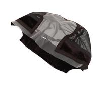 VALICLUD Calotta in Pizzo Elastica per Parrucche da Donna con Fascia Regolabile, Rete Frontale a Forma di U in Velluto, Cappellino a Rete Traspirante per Supporto Stabile Uso Quotidiano