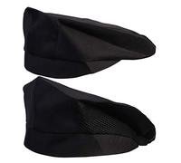 VALICLUD Cappello da Cuoco in Maglia da 2 Pezzi per Uomo Donna da Lavoro Traspirante Cappello da Becco Danatra per Cucina Cucina Ristorante Servizio di Ristorazione