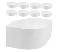 VALICLUD Cappello da Cuoco Usa e Getta 20 Pezzi in Carta 10.8x3.3 Pollici Berretti Monouso per Bar Caffetteria Festa a Tema