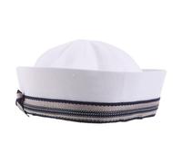 VALICLUD Cappello Marinaio Donna con Decorazione Elegante Cappello Capitano Marittimo per Cosplay e Feste Accessorio Versatile per Eventi Outdoor e Costume