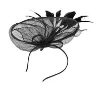 VALICLUD Cappello Sposa Fascinator per Tea Party Accessori per Copricapo Vintage per Matrimoni e Formali Decorazione per La Sposa