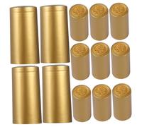 VALICLUD Capsule Termoretraibili 100 Pz in PVC per Bottiglie di Vino Pellicola Sigillante Linguetta a Strappo Tappi per Enoteche e Decorazioni Casa