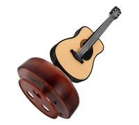 VALICLUD Carillon Vintage Chitarra di Rotante Europeo a Stile Forma | Compleanno e Decorazione Casa, Design Artistico da Tavolo, Confezione Inclusa