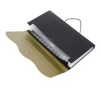 VALICLUD Cartella Portadocumenti Espandibile B5 Verde, Organizer Portatile a 13 Scomparti, Custodia Fisarmonica per Documenti, Ricevute e Archiviazione Efficiente Ufficio e Scuola