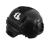 VALICLUD Casco Costume Da Soldato Costume Da Soldatino Donne in Costume Accessori Dell'esercito Decorazioni Per Feste Cosplay Elmetto Con Sottogola Plastica Nero