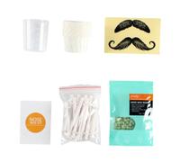 VALICLUD Cera Nasale Applicatore Monouso Di Bastoncini Cera Depilatoria e Strisce Per Rimozione Peli Naso Viso Piccole Aree