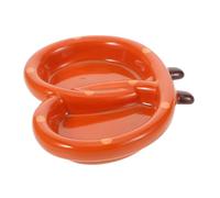 VALICLUD Ceramic Divided Serving Dish For Sauces And Snacks Multifunctional Porcelain Condiment Tray With Compartments Heat-resistant Soy Sauce Bowls For Sushi And Parties