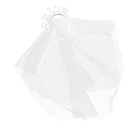 VALICLUD cerchietto di perle Banca da ragazza gruppo musicale Nozze addio al nubilato nuziale Copricapo da sposa fascia accessori per da sposa vite per da sposa plastica