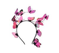 VALICLUD Cerchietto Per Sposa Design Farfalla Fascia Per Sotto La Adatta Per Ragazze e Donne Per Feste e Speciali