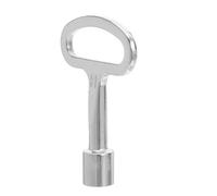 VALICLUD Chiave per Valvola del Gas in Lega di Zinco 27" Chiave a Bussola Multiuso per Valvole 1/4" e 5/16" Strumento Compatto per Spurgo Radiatori e Cassette Contatori Gas ed Elettrici