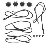 VALICLUD Cinghia per Appendere Baule Auto 4 Pezzi in Materiale Resistente Corda di Sospensione per Pannello Posteriore, Fissaggio Sicuro per Bagagliaio, Adatta per Viaggi e Uso Quotidiano