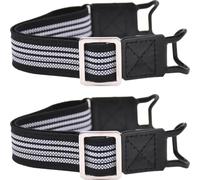 VALICLUD Cintura Elastica per Scatola Fazzoletti Auto in Poliestere 2 Pezzi Cinturino Regolabile per Fissaggio alla Tendina Parasole Accessori Auto per Guida Sicura