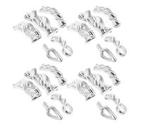 VALICLUD Ciondoli per Unghie in Lega 5 Design Distintivi 100 Pcs, Stile Gotico Punk e Artistico, Decorazioni per Nail Art Manicure